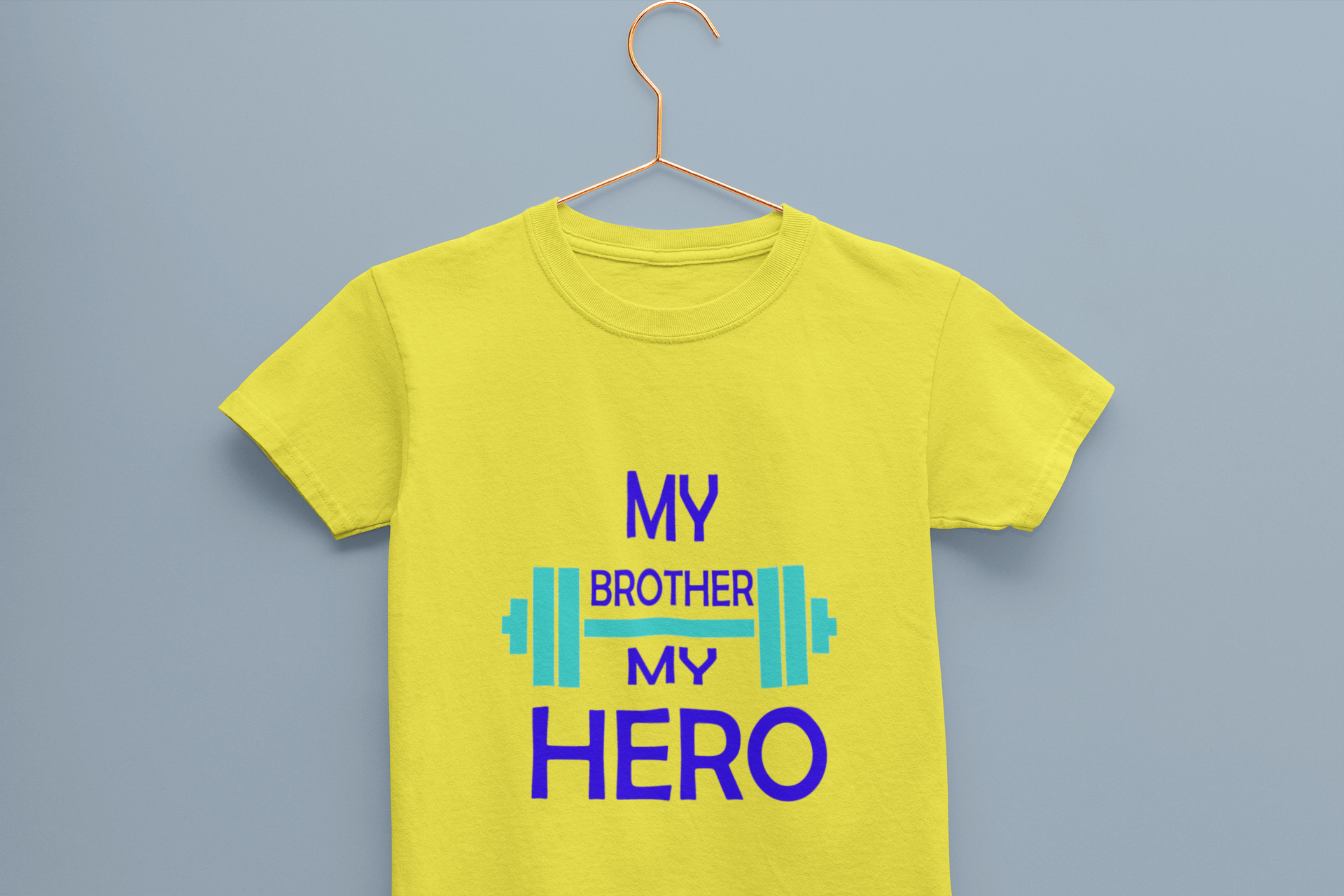 My Brother My Hero Half Sleeves T-Shirt for Boy-FunkyTeesClub