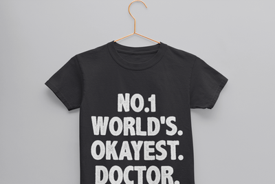 Future Doctor Half Sleeves T-Shirt for Boy-FunkyTeesClub