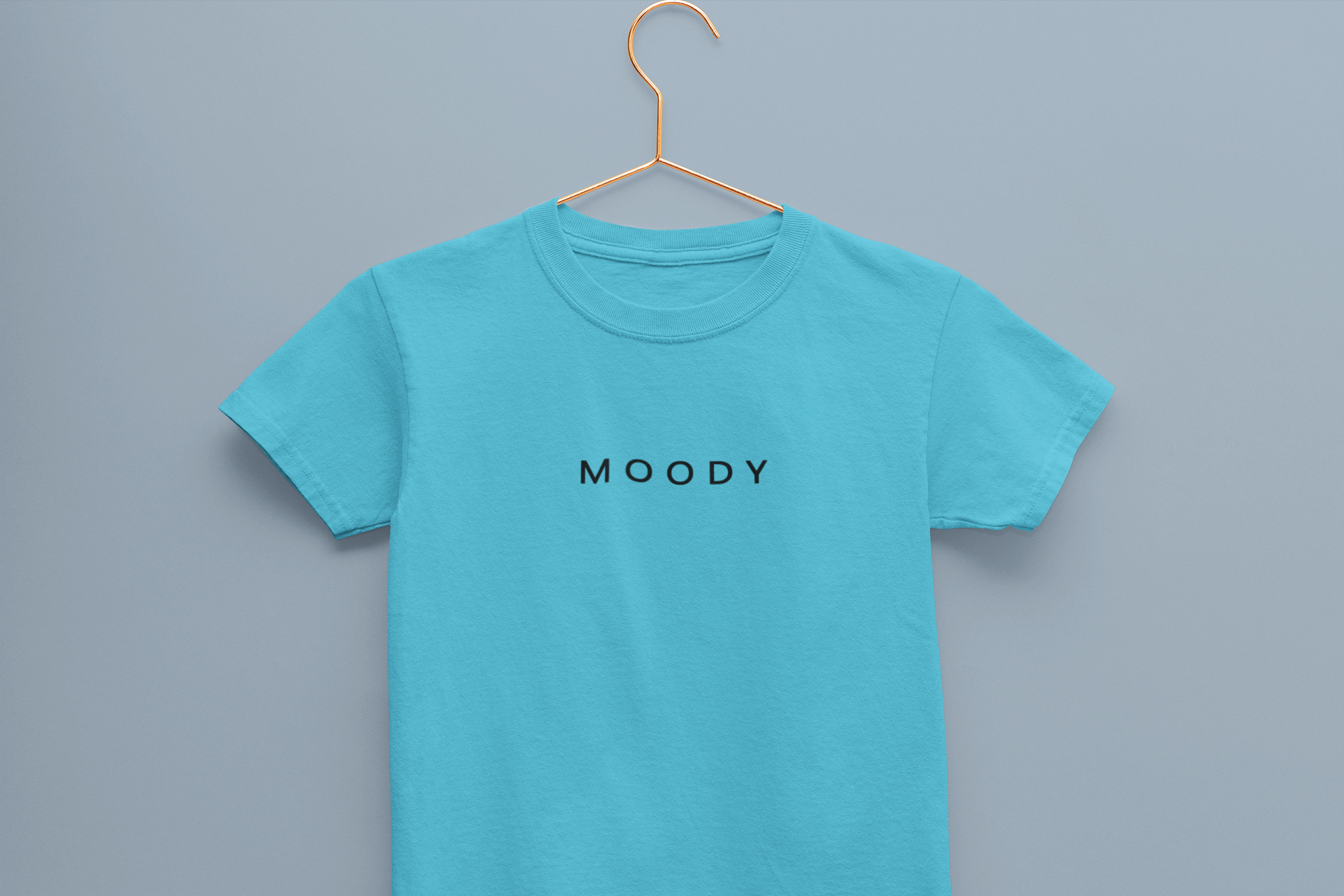 Moody Minimals Half Sleeves T-Shirt for Boy-FunkyTeesClub