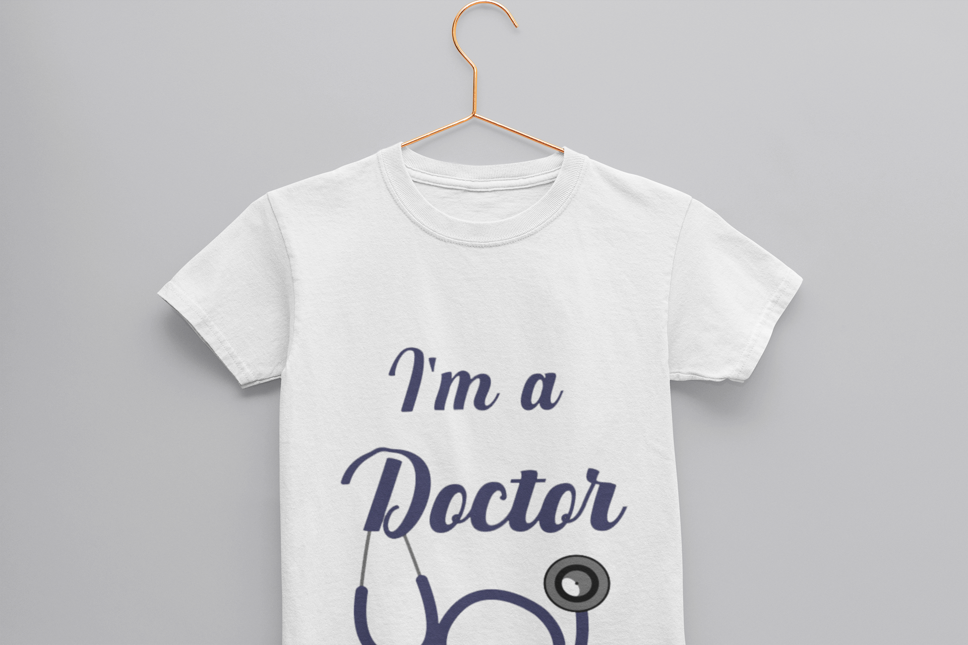 Future Doctor Half Sleeves T-Shirt for Boy-FunkyTeesClub