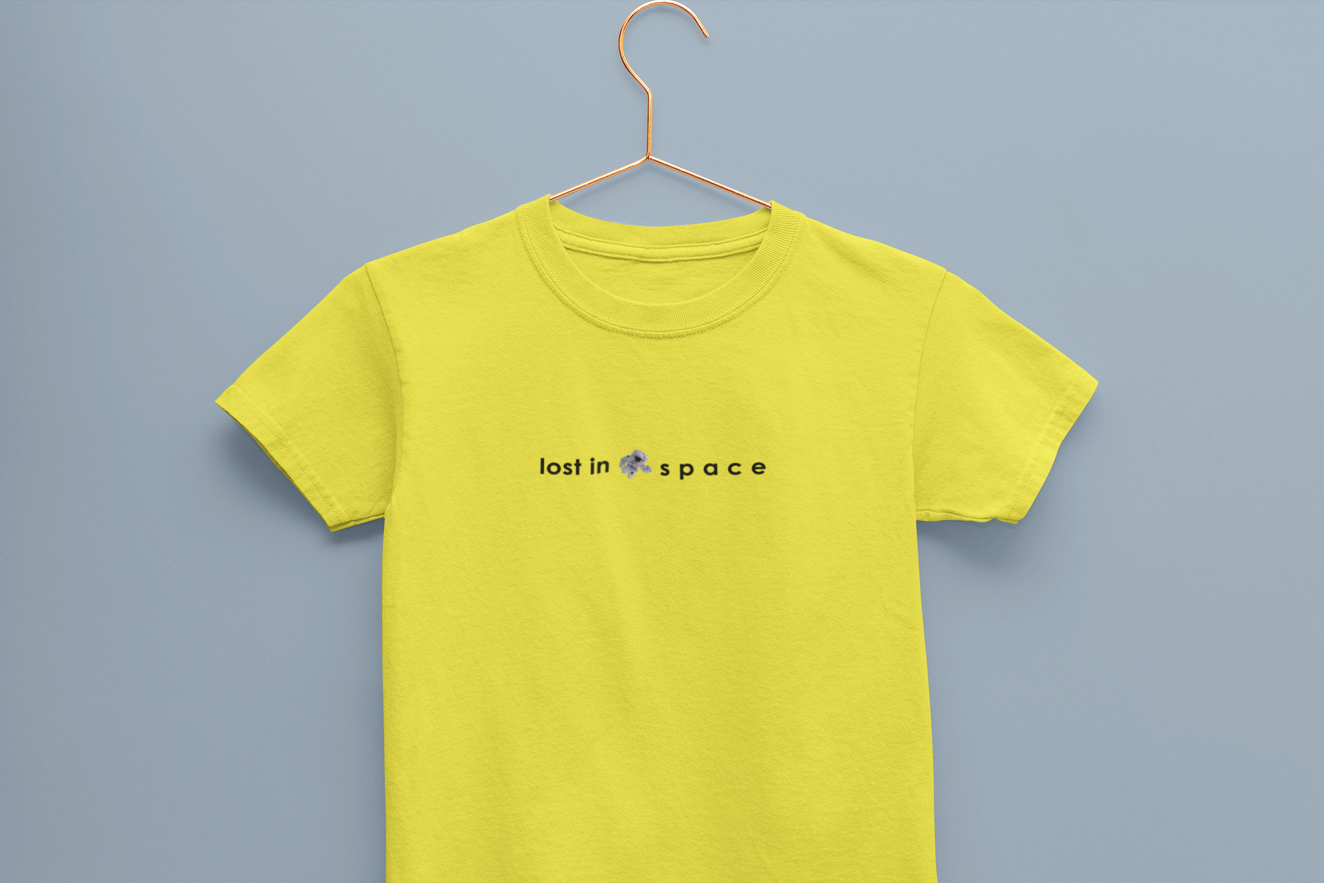 Lost In Space Minimals Half Sleeves T-Shirt for Boy-FunkyTeesClub