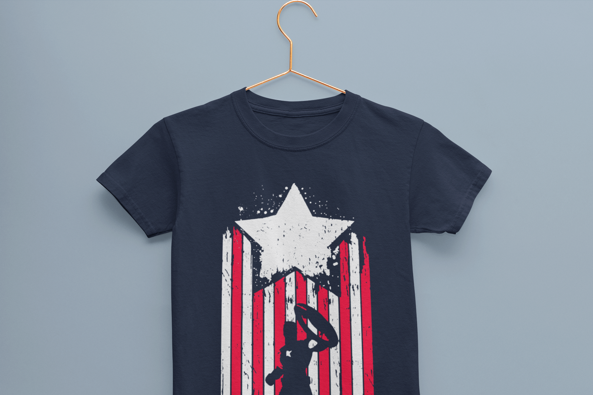 Captain America Web Series Half Sleeves T-Shirt for Boy-FunkyTeesClub
