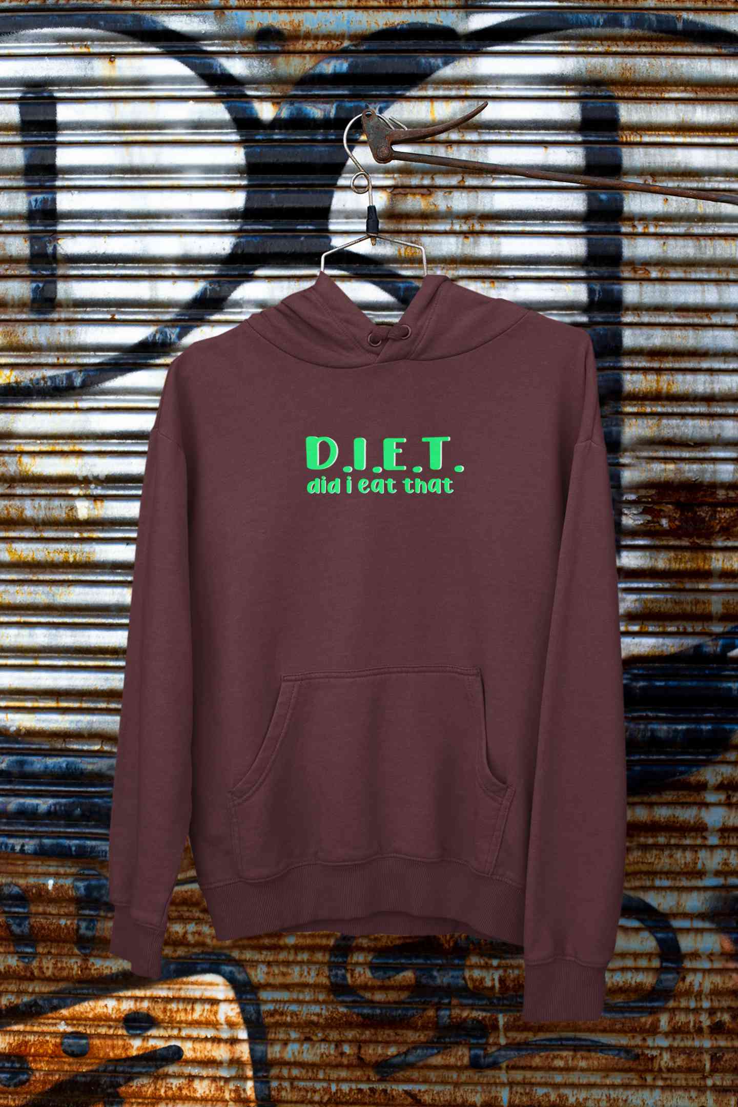 Diet Food Hoodies for Women-FunkyTeesClub