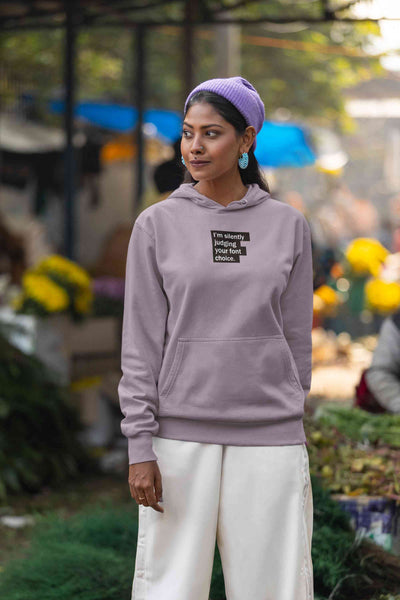 Font Choice Quotes Hoodies for Women-FunkyTeesClub