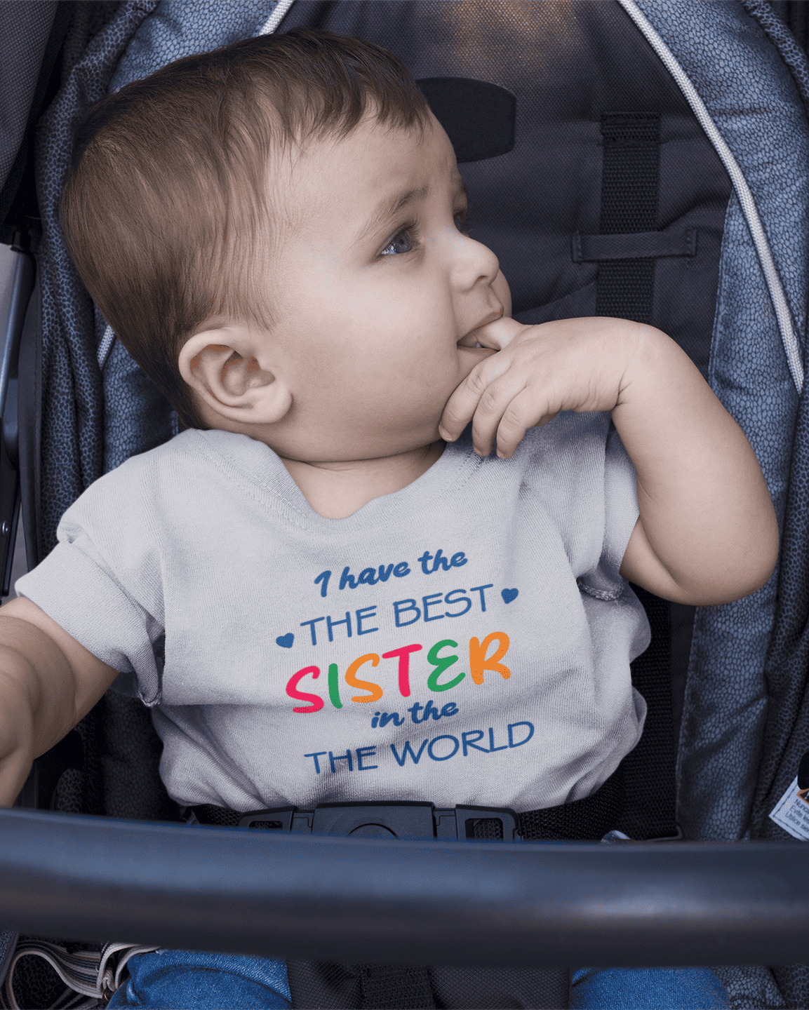 I Have The Best Sister In The World Rakshabandhan Half Sleeves T-Shirt for Boys -FunkyTeesClub