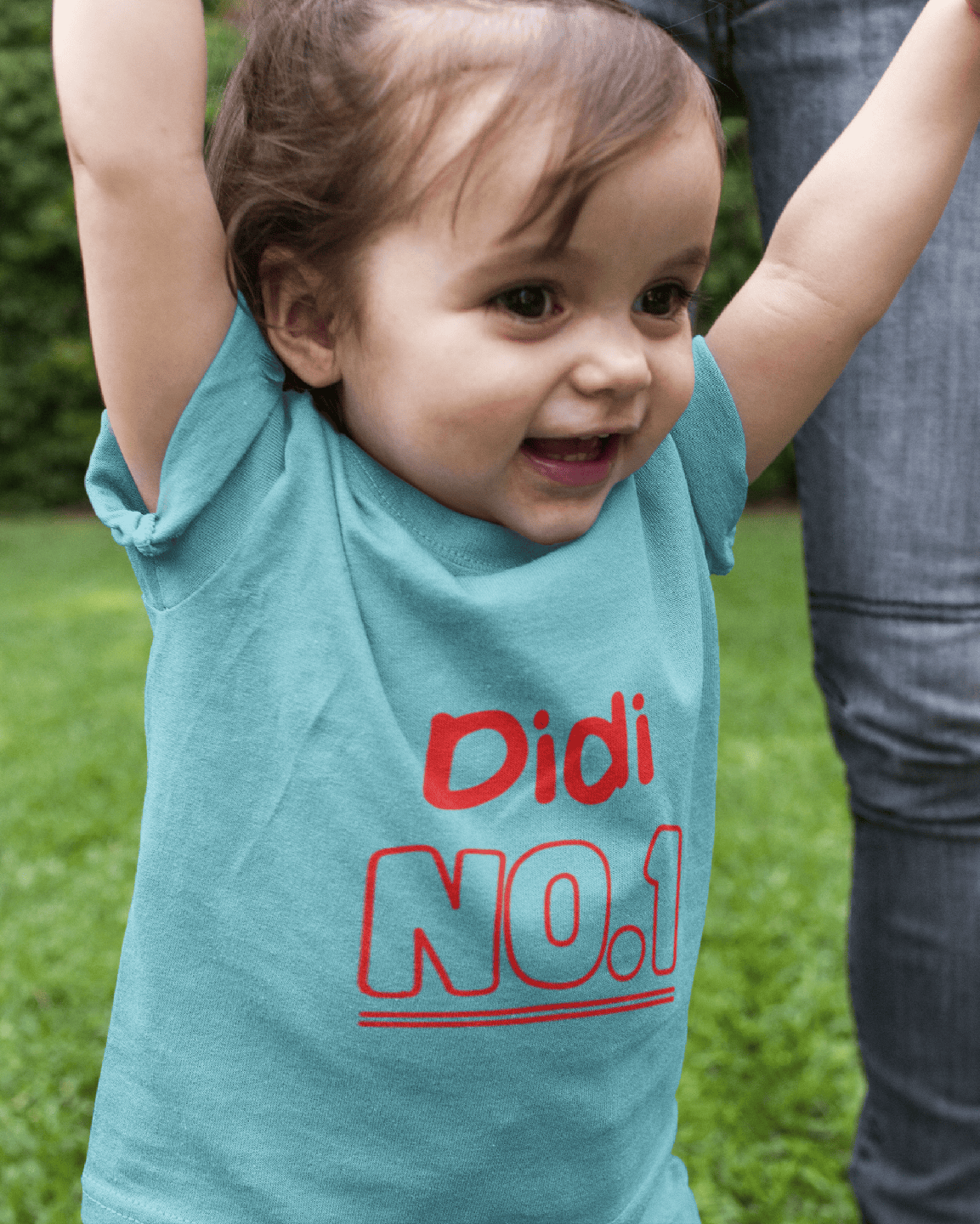 Didi No.1 Rakshabandhan Half Sleeves T-Shirt For Girls -FunkyTeesClub
