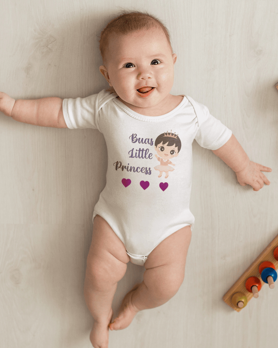 Buas Little Princess New Born Rompers for Baby Girl- FunkyTeesClub