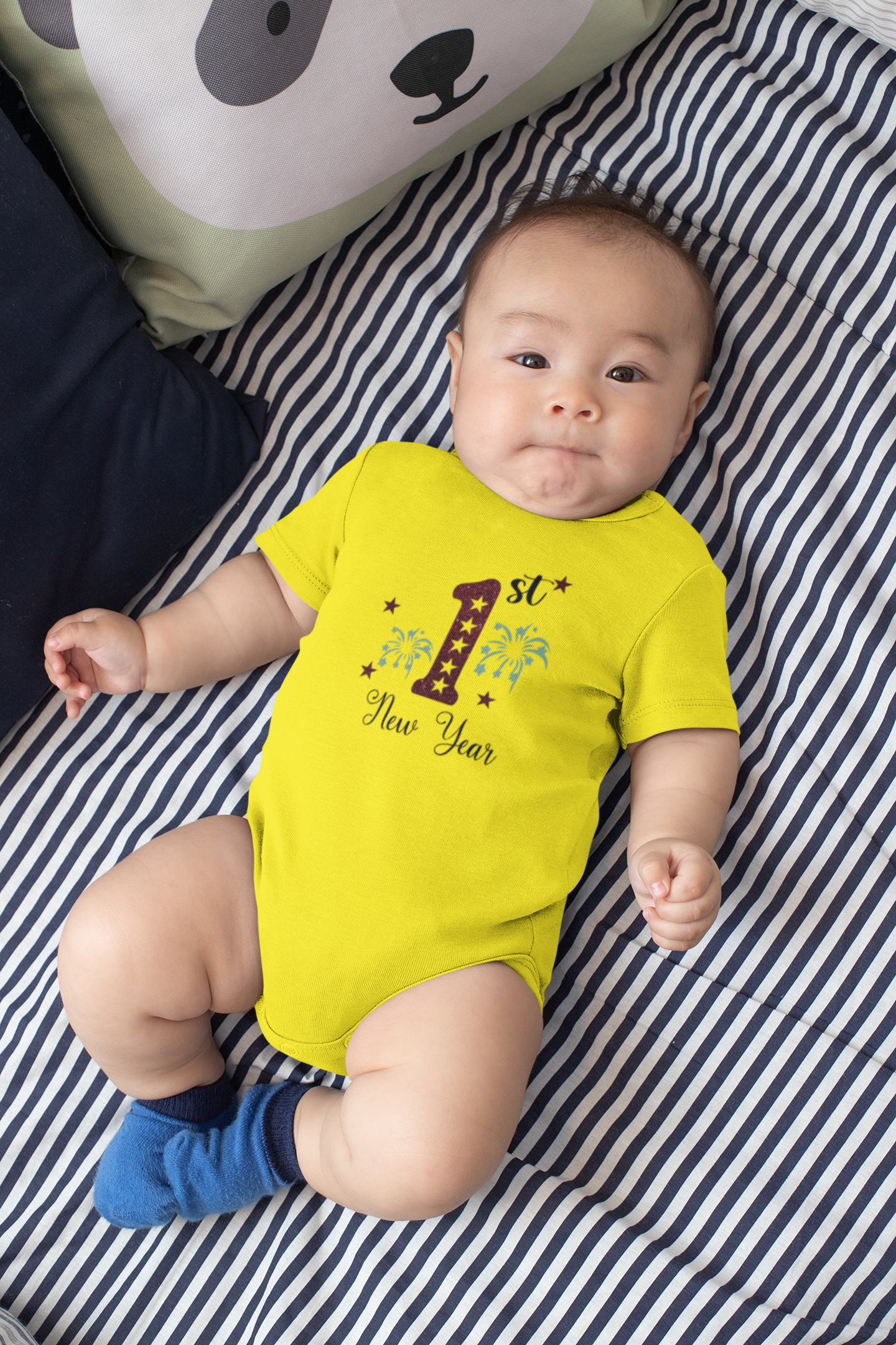 First New Year Rompers for Baby Boy- FunkyTeesClub