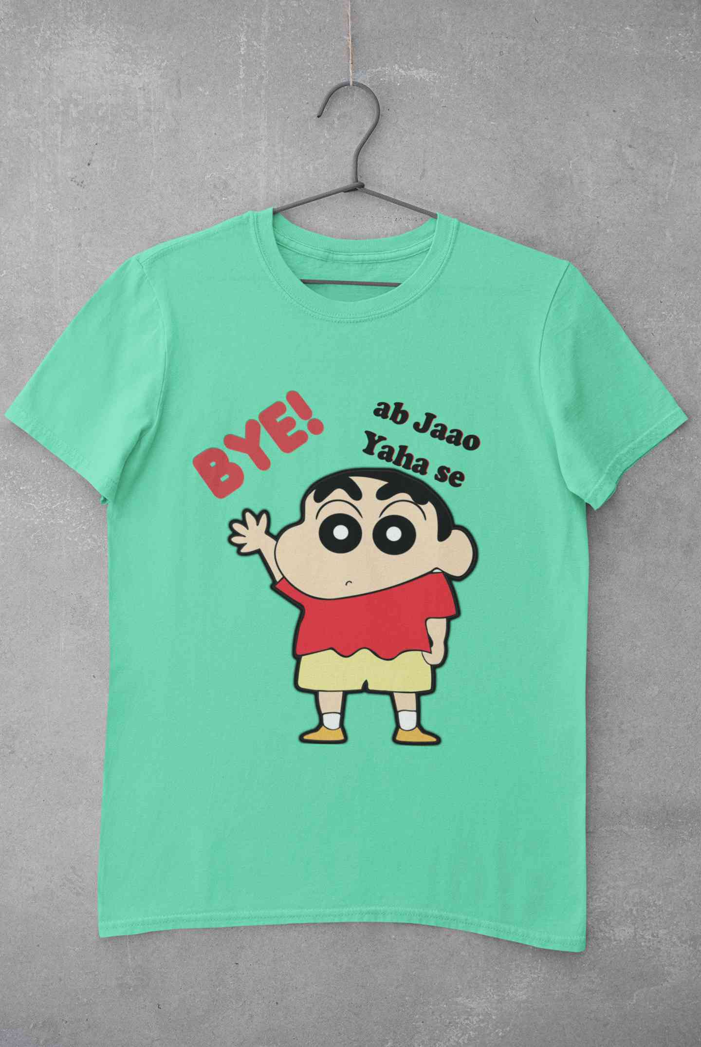 Ab Jao Yaha Se Mens Half Sleeves T-shirt- FunkyTeesClub