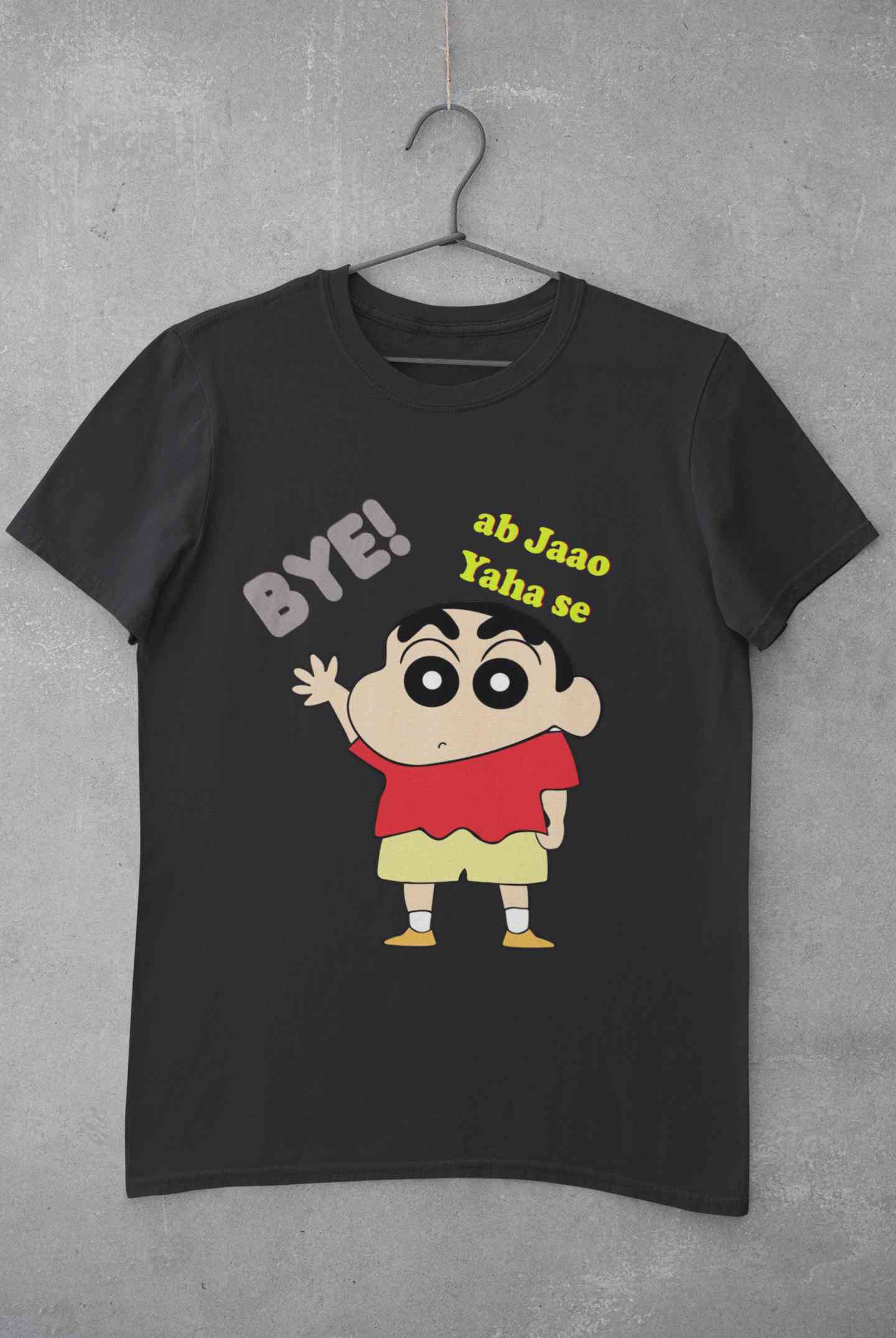 Ab Jao Yaha Se Mens Half Sleeves T-shirt- FunkyTeesClub