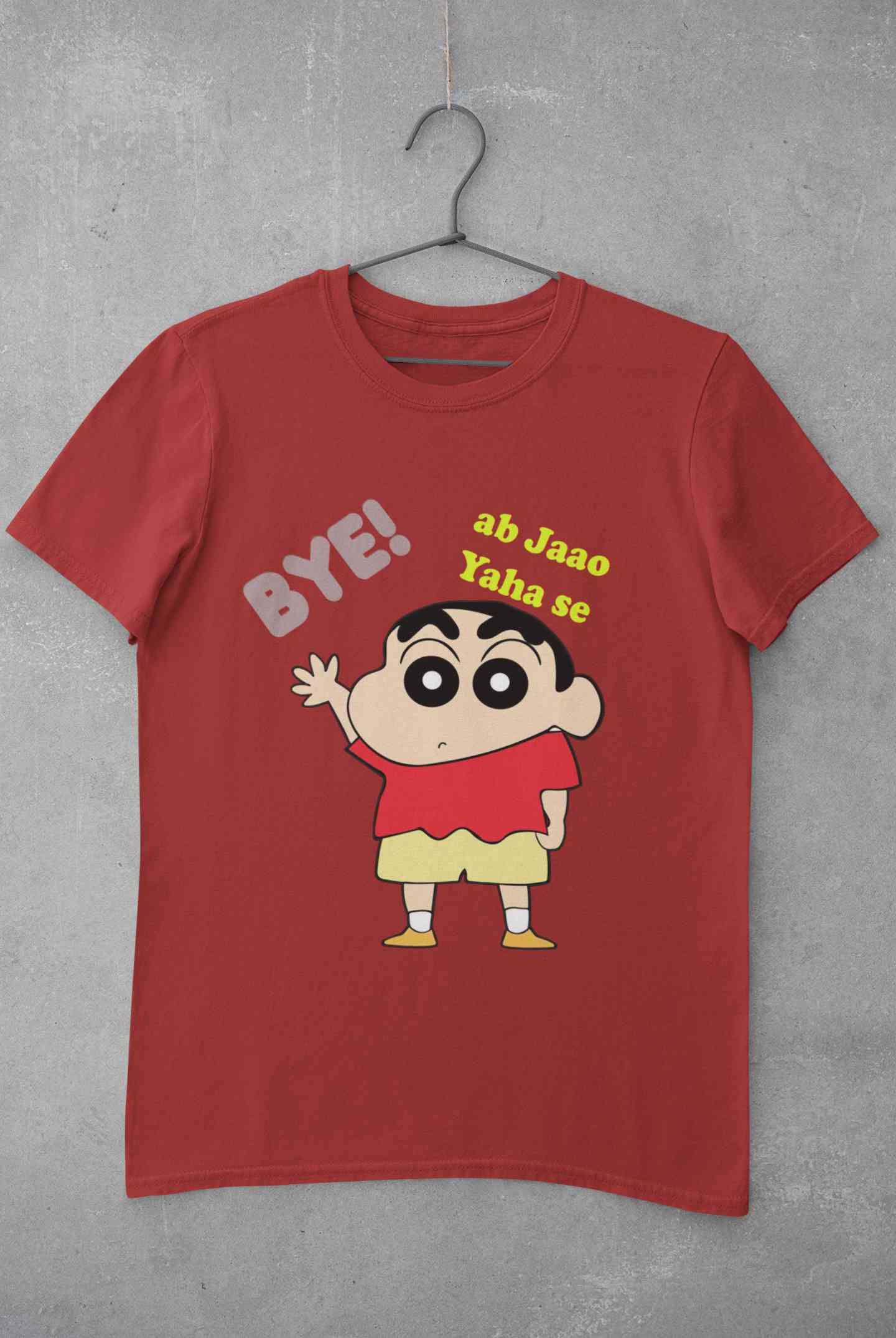 Ab Jao Yaha Se Mens Half Sleeves T-shirt- FunkyTeesClub