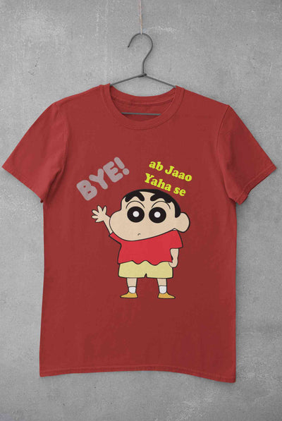 Ab Jao Yaha Se Mens Half Sleeves T-shirt- FunkyTeesClub
