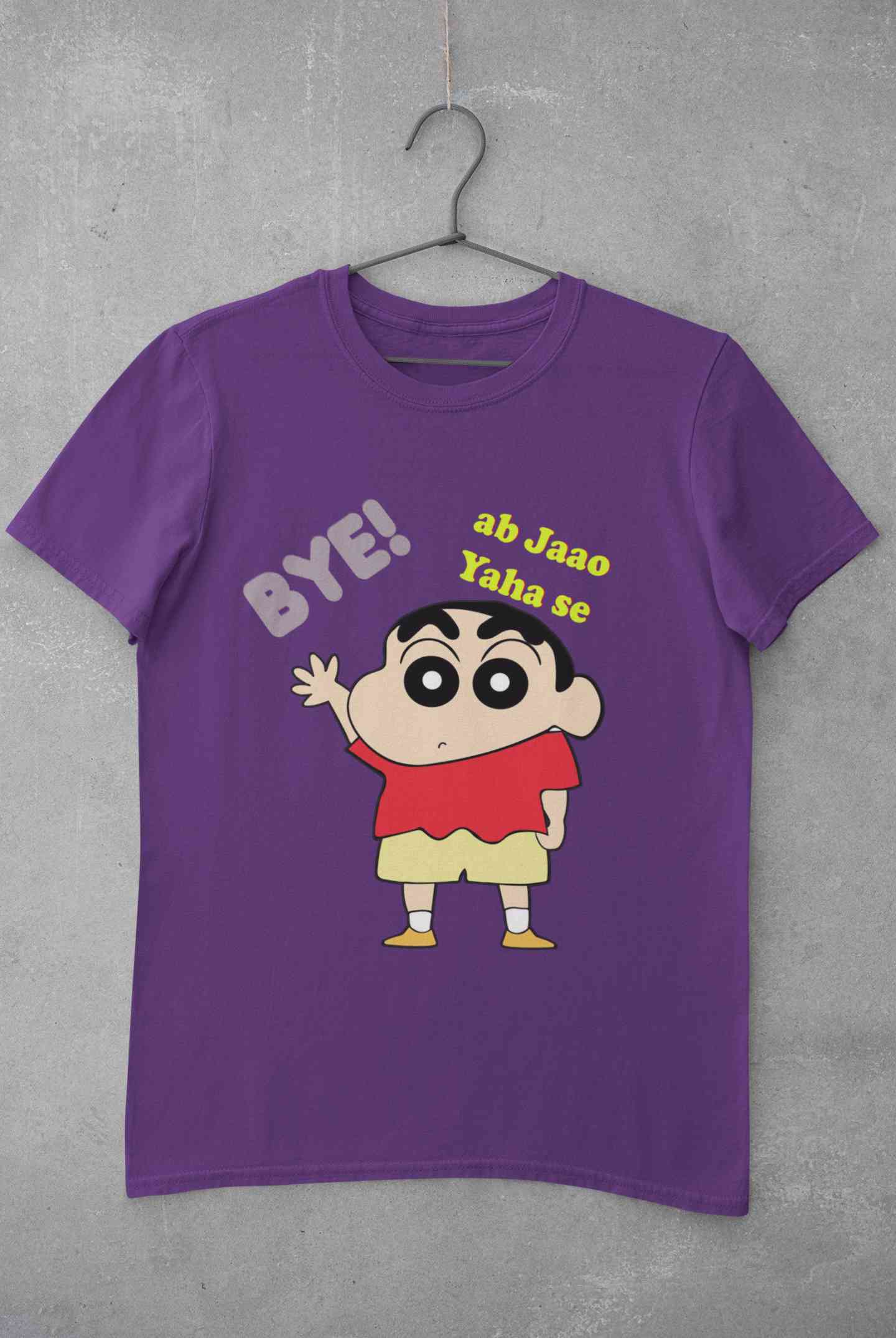 Ab Jao Yaha Se Mens Half Sleeves T-shirt- FunkyTeesClub