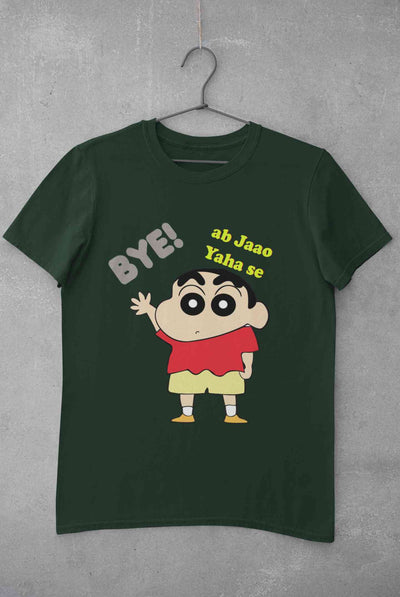 Ab Jao Yaha Se Mens Half Sleeves T-shirt- FunkyTeesClub