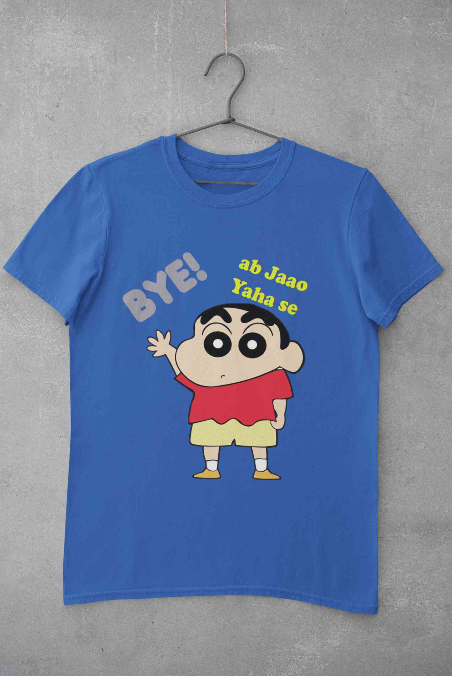 Ab Jao Yaha Se Mens Half Sleeves T-shirt- FunkyTeesClub