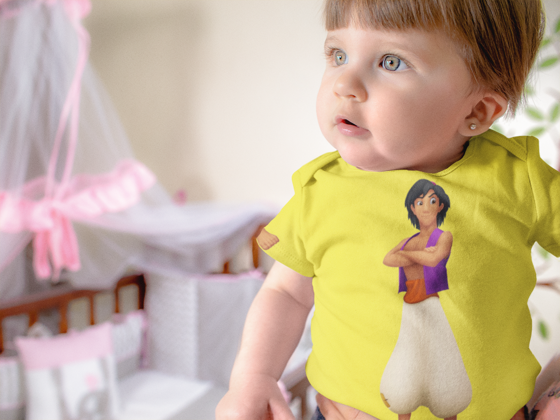 Cute Cartoon  Rompers for Baby Girl- FunkyTeesClub