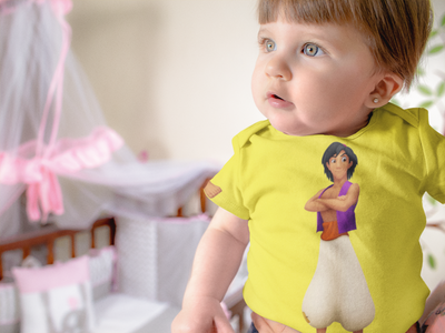 Cute Cartoon  Rompers for Baby Girl- FunkyTeesClub