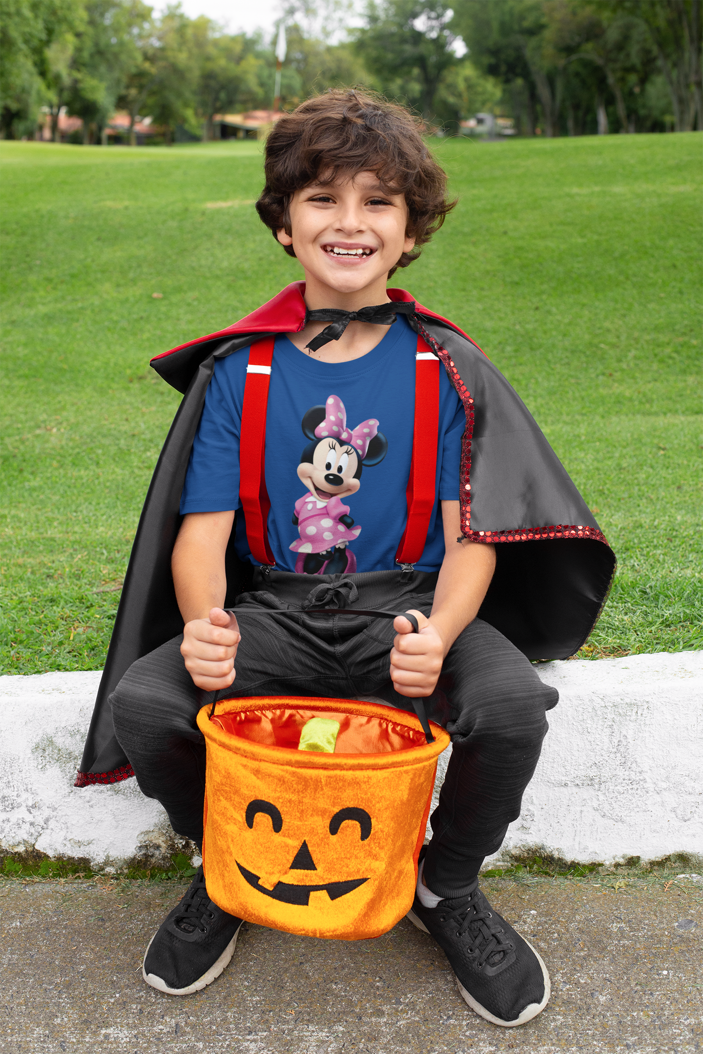 Cute Cartoon Half Sleeves T-Shirt for Boy-FunkyTeesClub