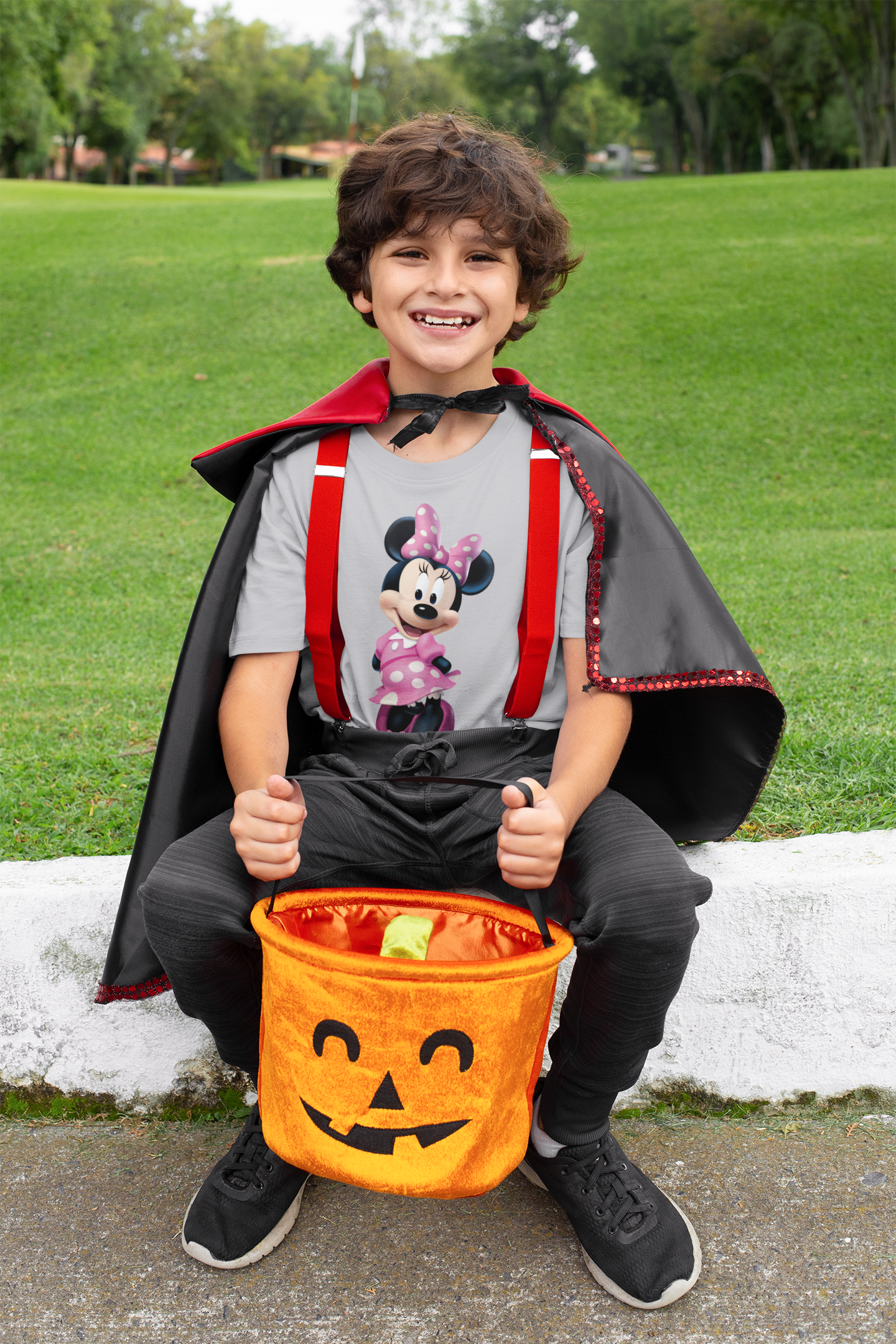 Cute Cartoon Half Sleeves T-Shirt for Boy-FunkyTeesClub