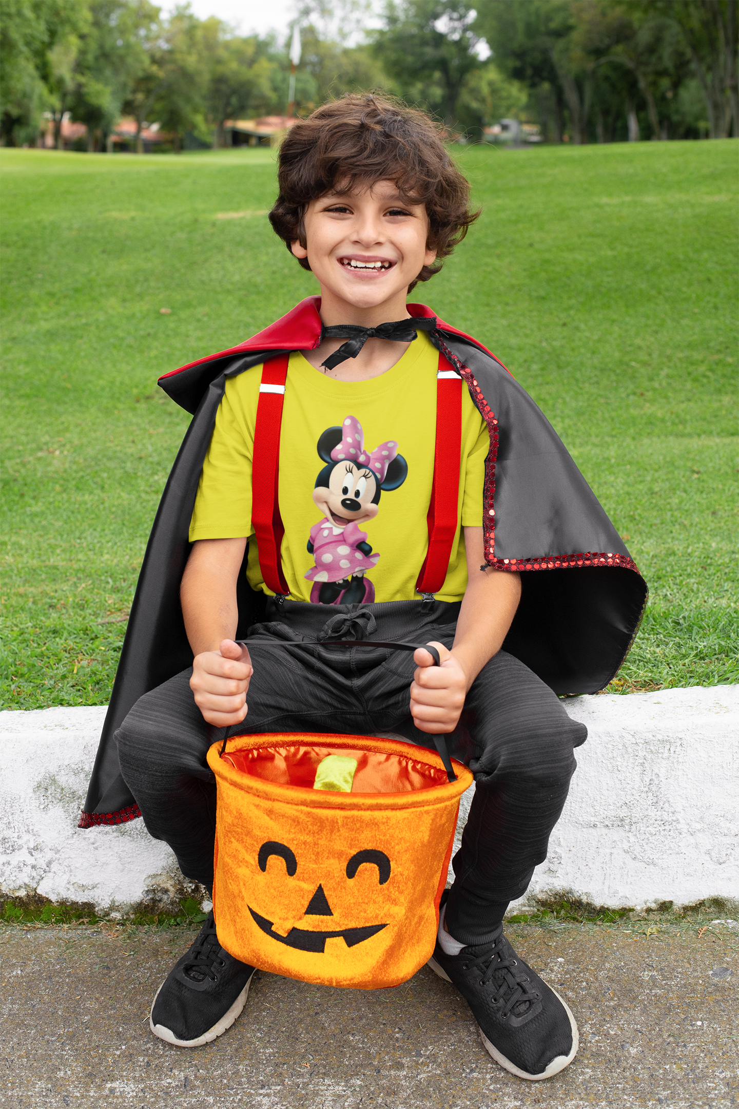 Cute Cartoon Half Sleeves T-Shirt for Boy-FunkyTeesClub