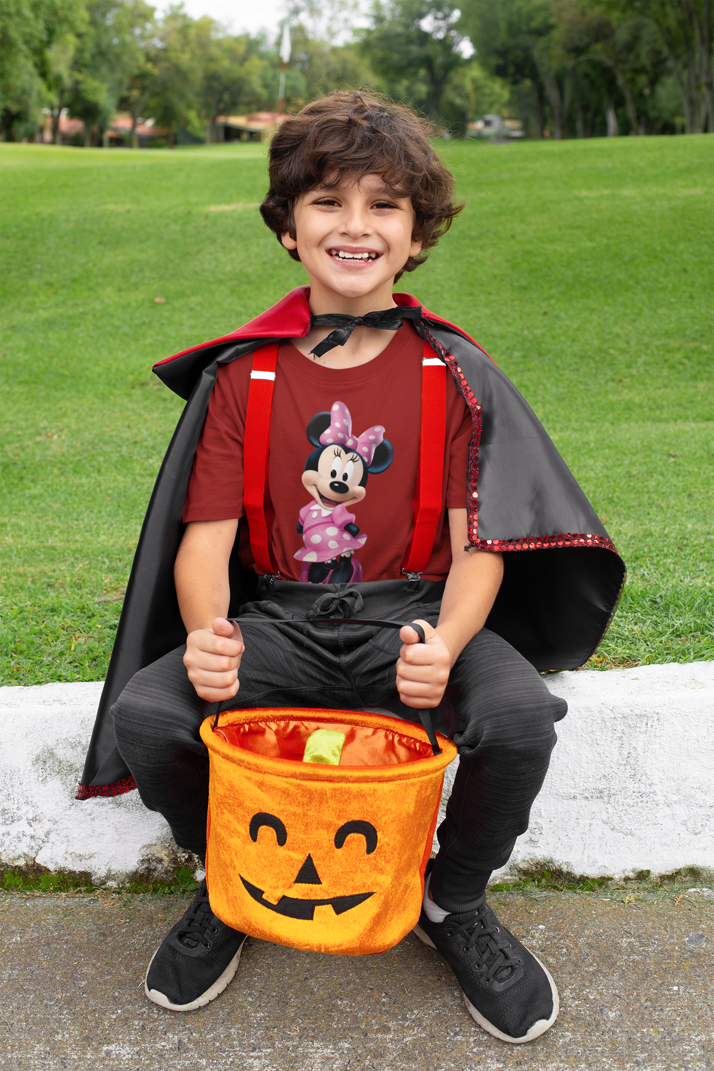 Cute Cartoon Half Sleeves T-Shirt for Boy-FunkyTeesClub