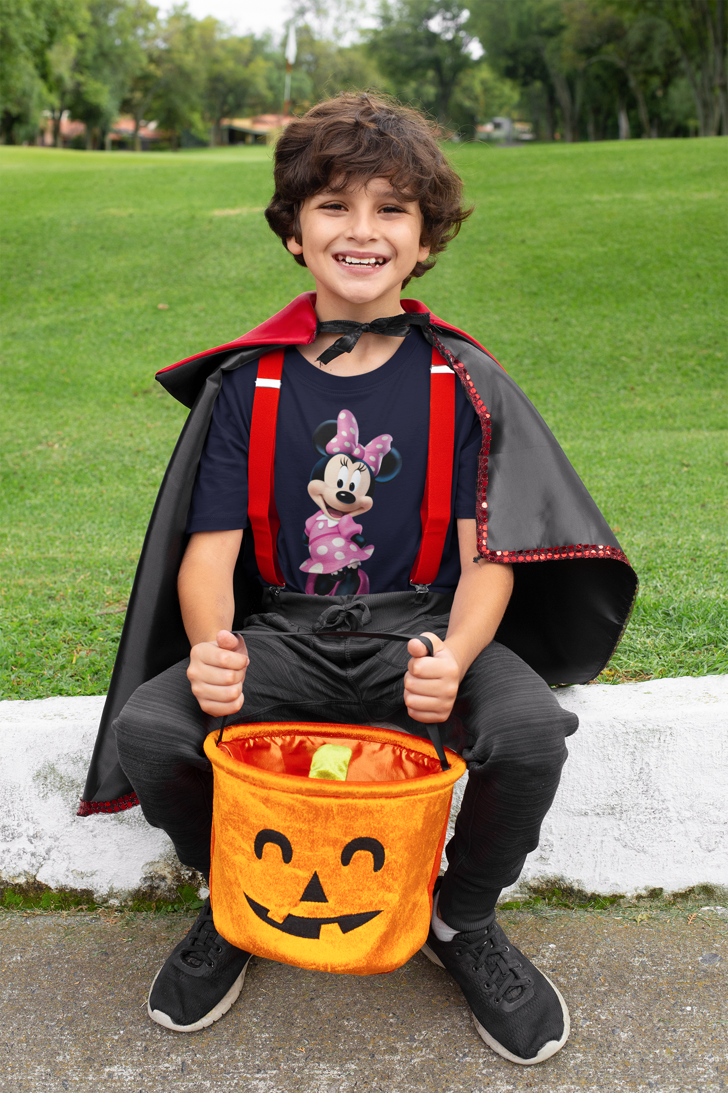 Cute Cartoon Half Sleeves T-Shirt for Boy-FunkyTeesClub