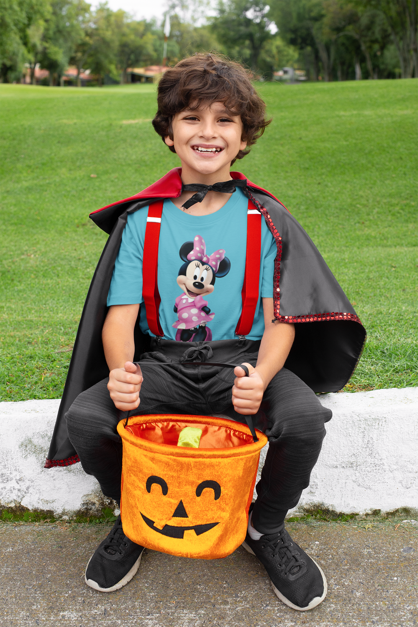 Cute Cartoon Half Sleeves T-Shirt for Boy-FunkyTeesClub