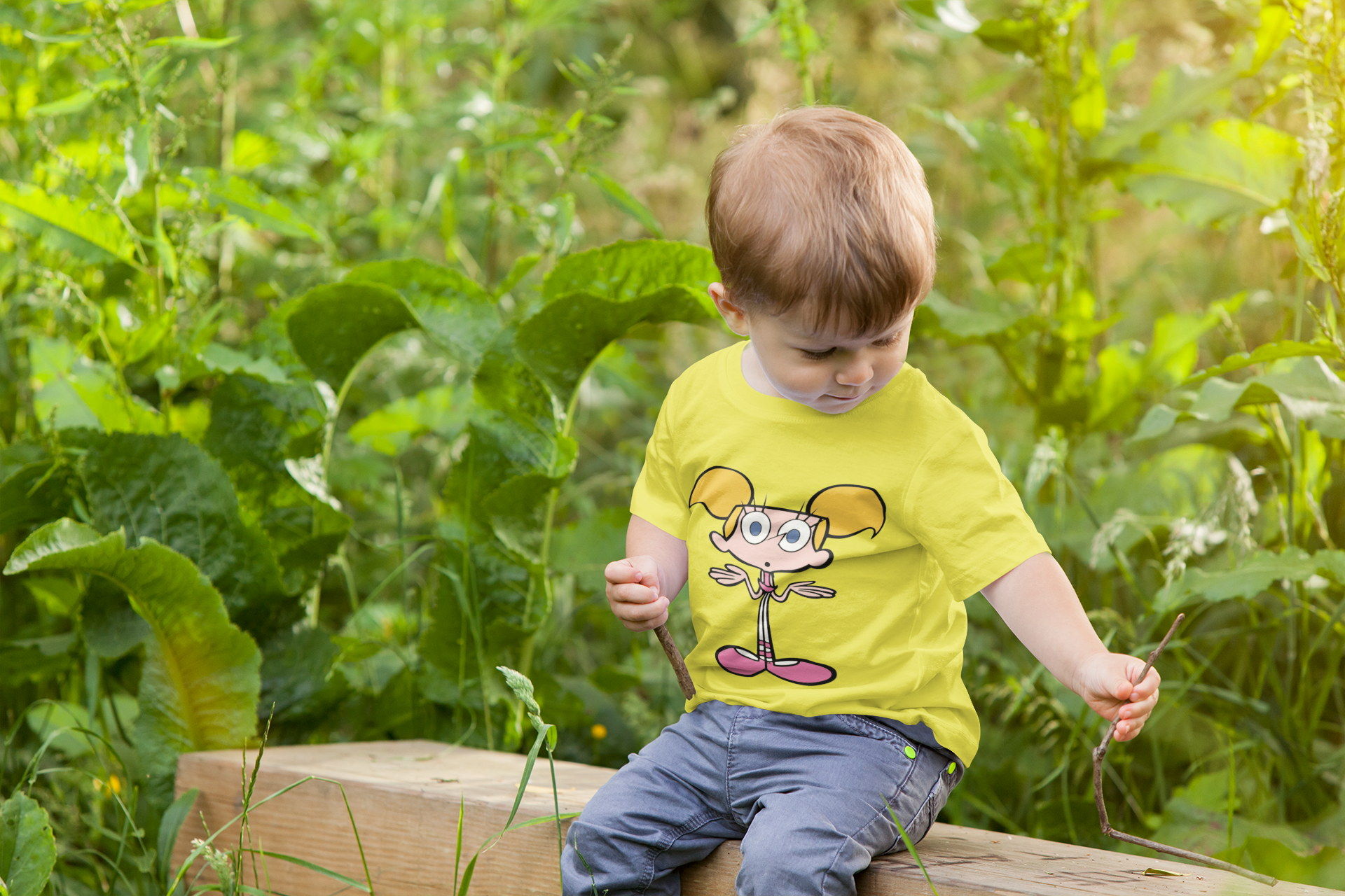 Cute Cartoon Half Sleeves T-Shirt for Boy-FunkyTeesClub