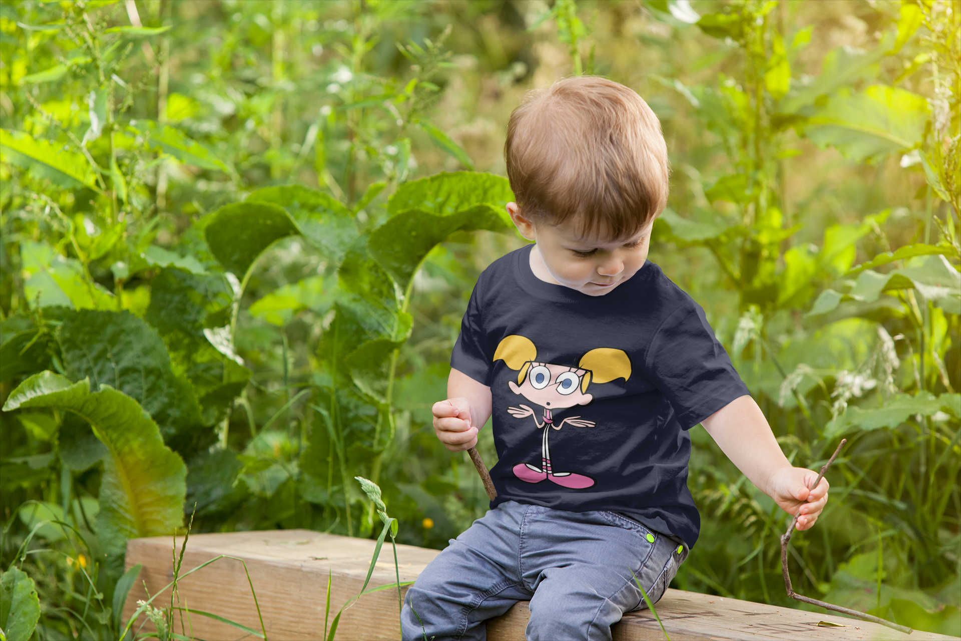 Cute Cartoon Half Sleeves T-Shirt for Boy-FunkyTeesClub