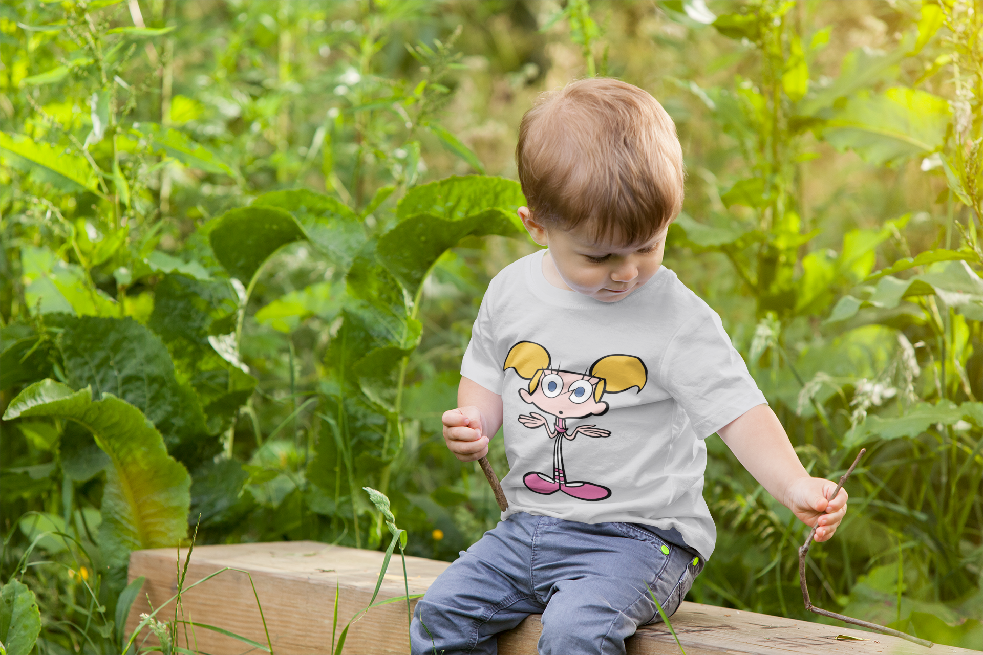 Cute Cartoon Half Sleeves T-Shirt for Boy-FunkyTeesClub