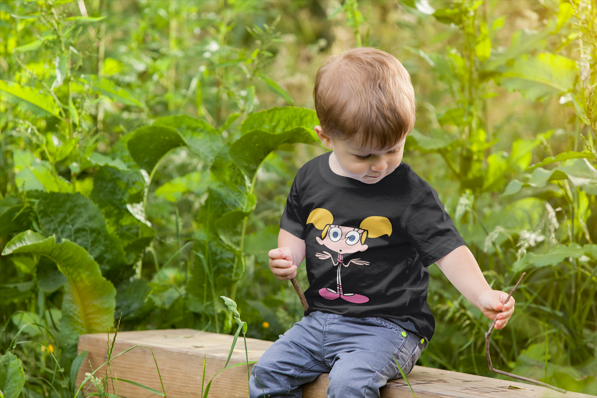 Cute Cartoon Half Sleeves T-Shirt for Boy-FunkyTeesClub