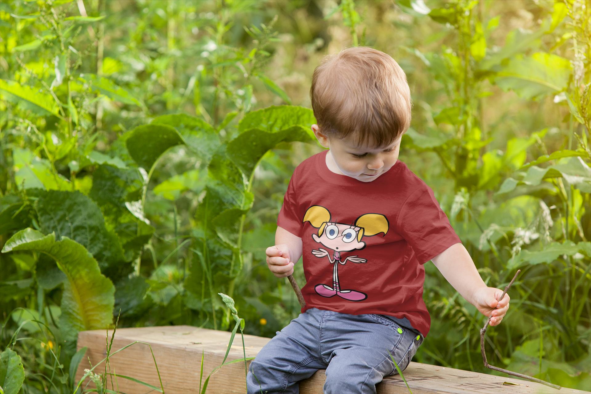 Cute Cartoon Half Sleeves T-Shirt for Boy-FunkyTeesClub
