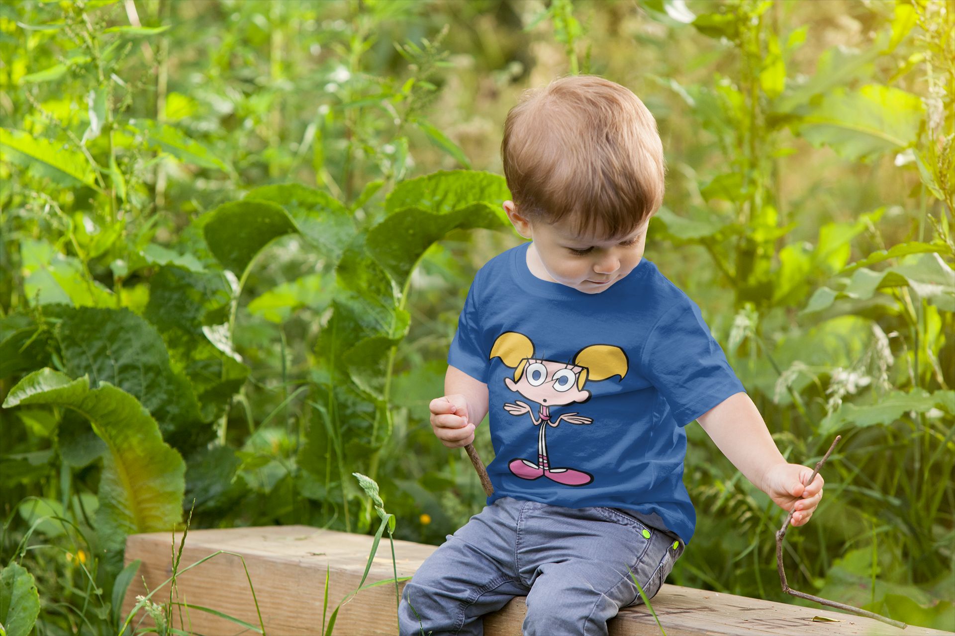 Cute Cartoon Half Sleeves T-Shirt for Boy-FunkyTeesClub