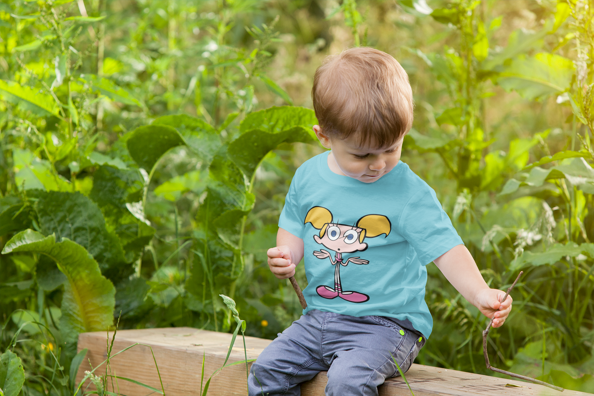 Cute Cartoon Half Sleeves T-Shirt for Boy-FunkyTeesClub