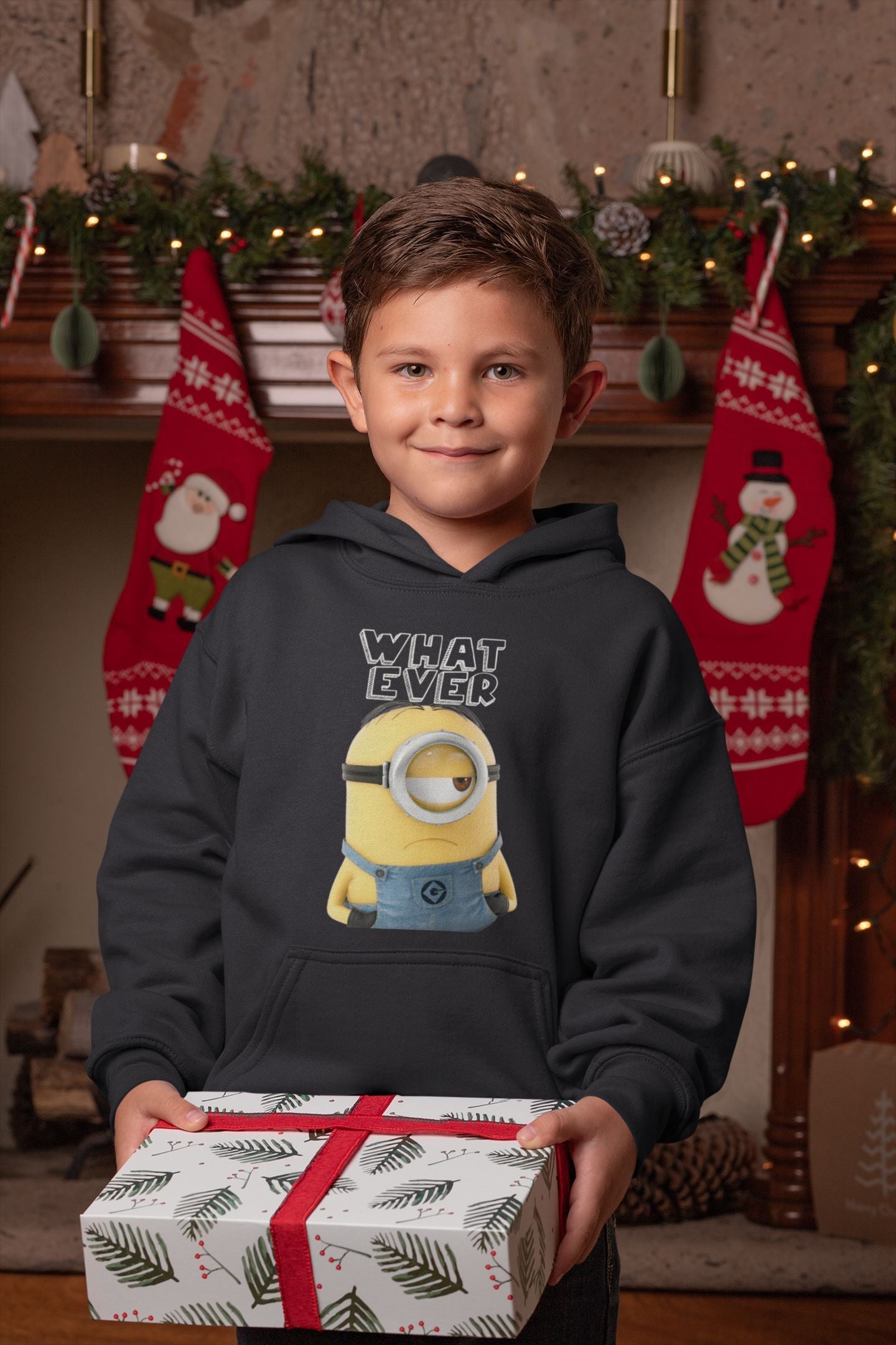 Whatever Boy Hoodies-FunkyTeesClub