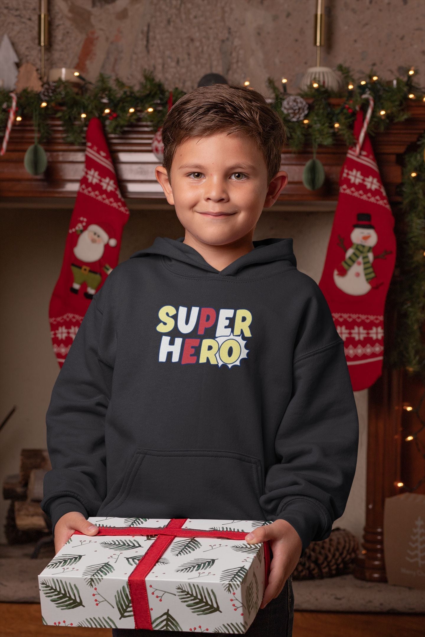Super Heros Boy Hoodies-FunkyTeesClub