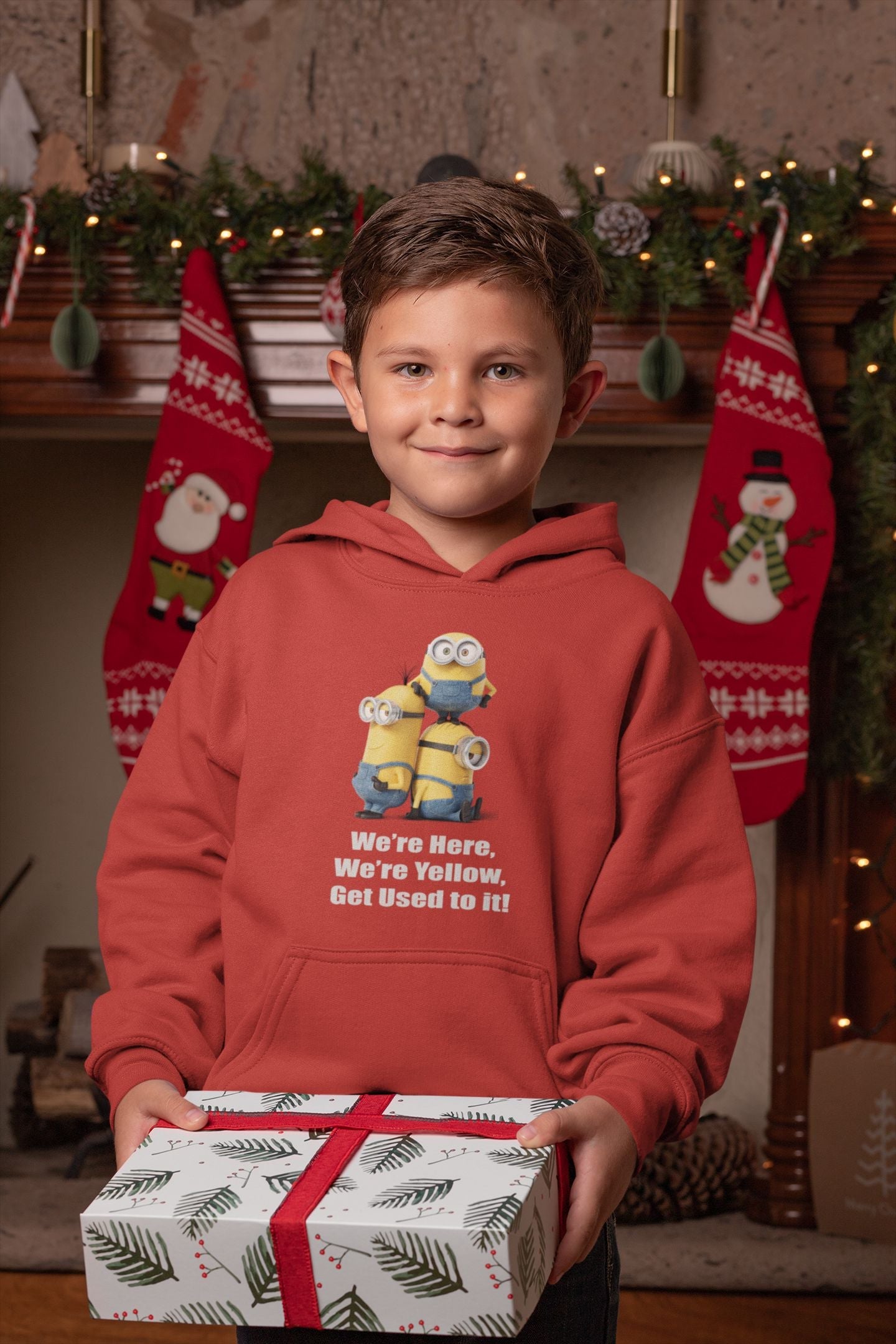 Cartoon Quotes Boy Hoodies-FunkyTeesClub