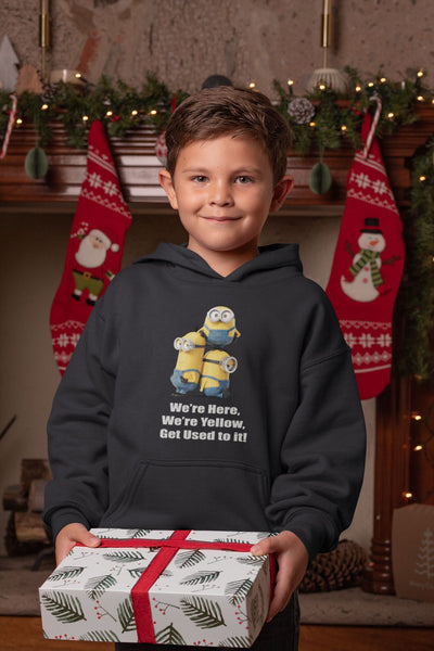Cartoon Quotes Boy Hoodies-FunkyTeesClub