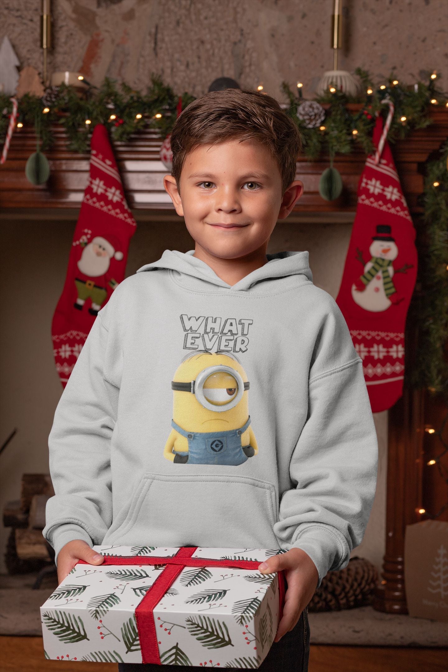 Whatever Boy Hoodies-FunkyTeesClub