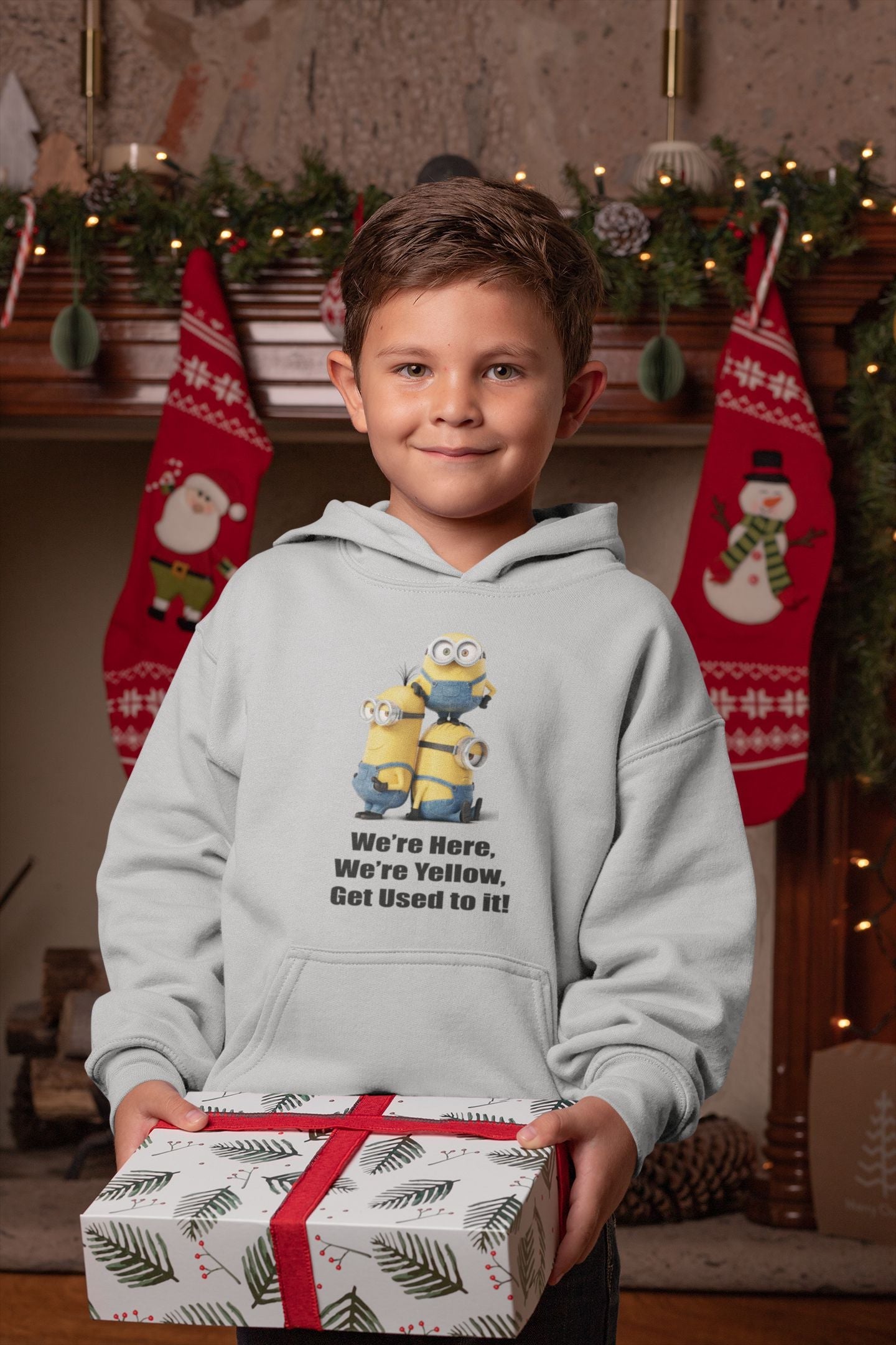 Cartoon Quotes Boy Hoodies-FunkyTeesClub