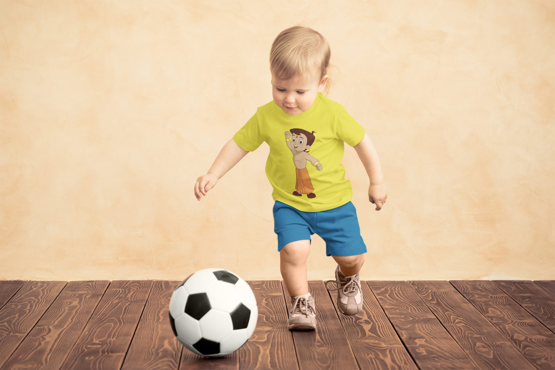 Cute Cartoon Half Sleeves T-Shirt for Boy-FunkyTeesClub