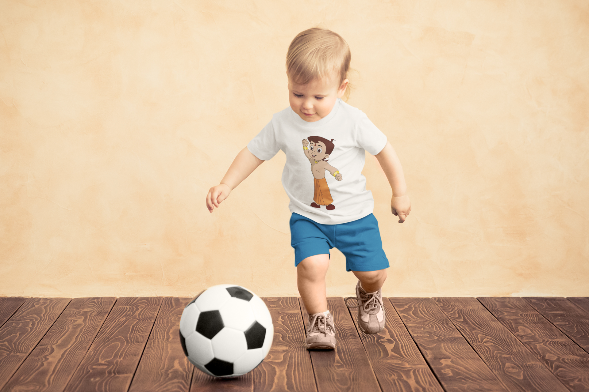 Cute Cartoon Half Sleeves T-Shirt for Boy-FunkyTeesClub