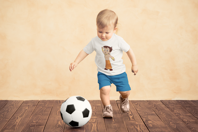 Cute Cartoon Half Sleeves T-Shirt for Boy-FunkyTeesClub