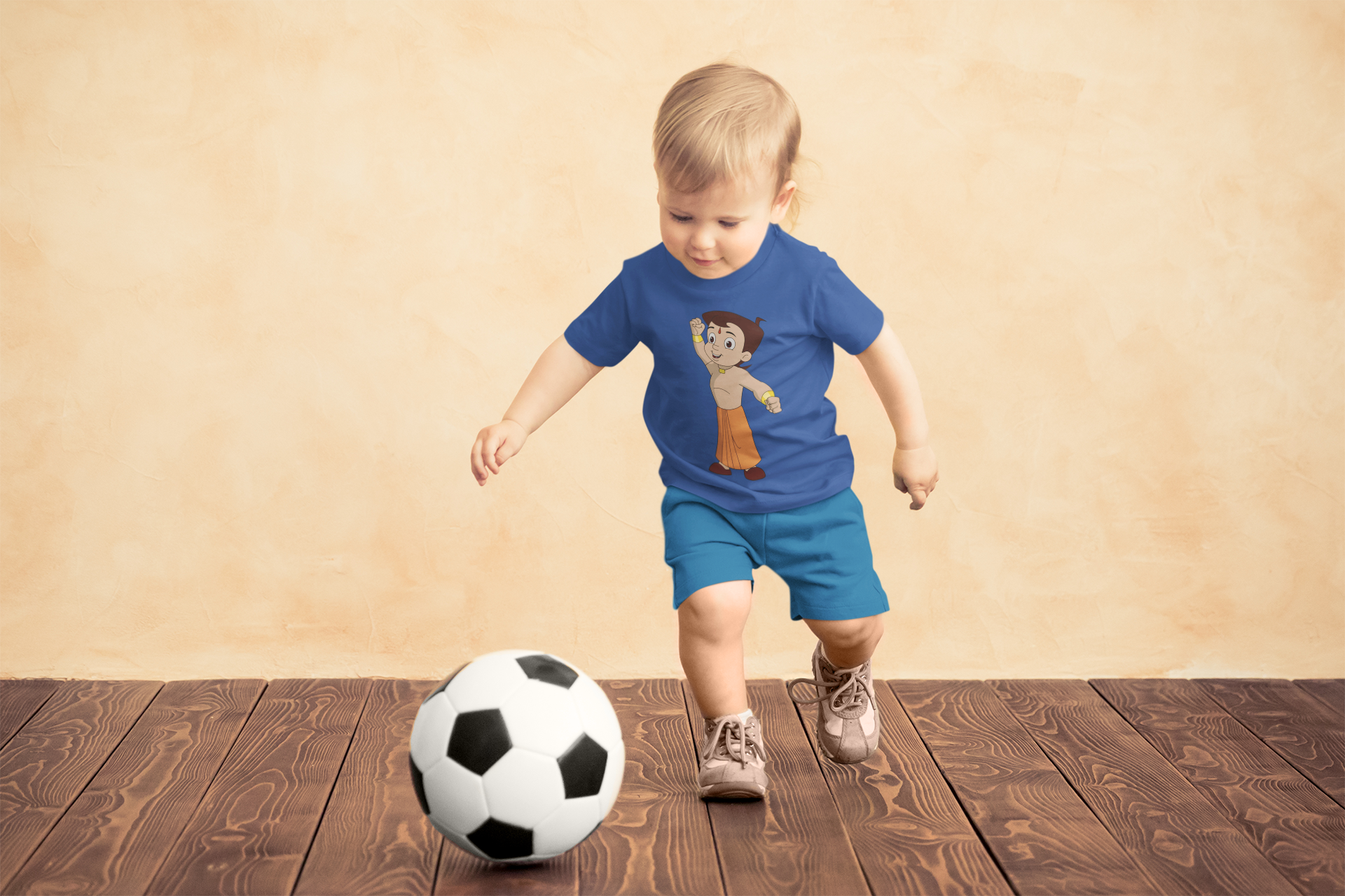 Cute Cartoon Half Sleeves T-Shirt for Boy-FunkyTeesClub