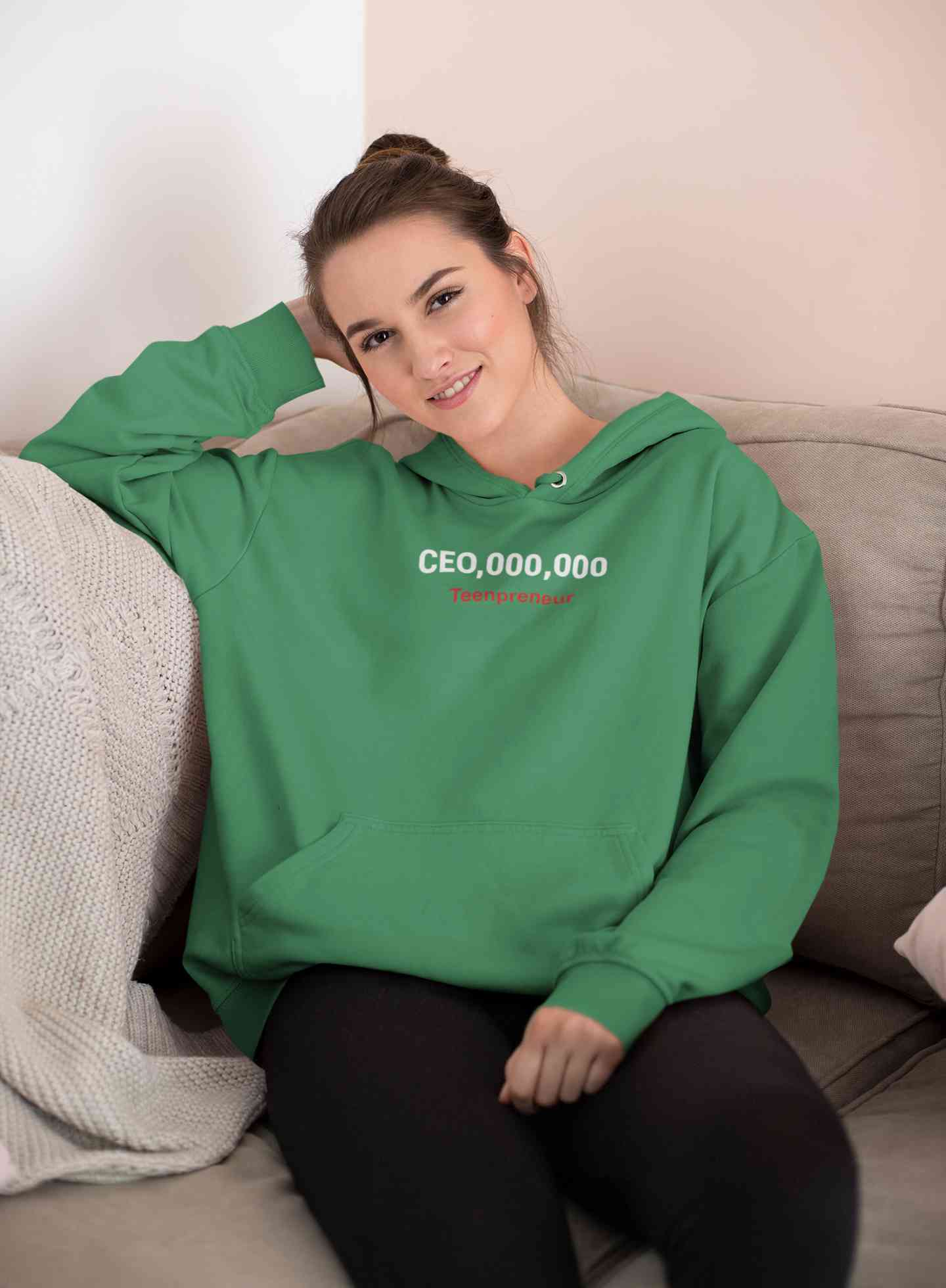 CEO Teenpreneur Hoodies for Women-FunkyTeesClub