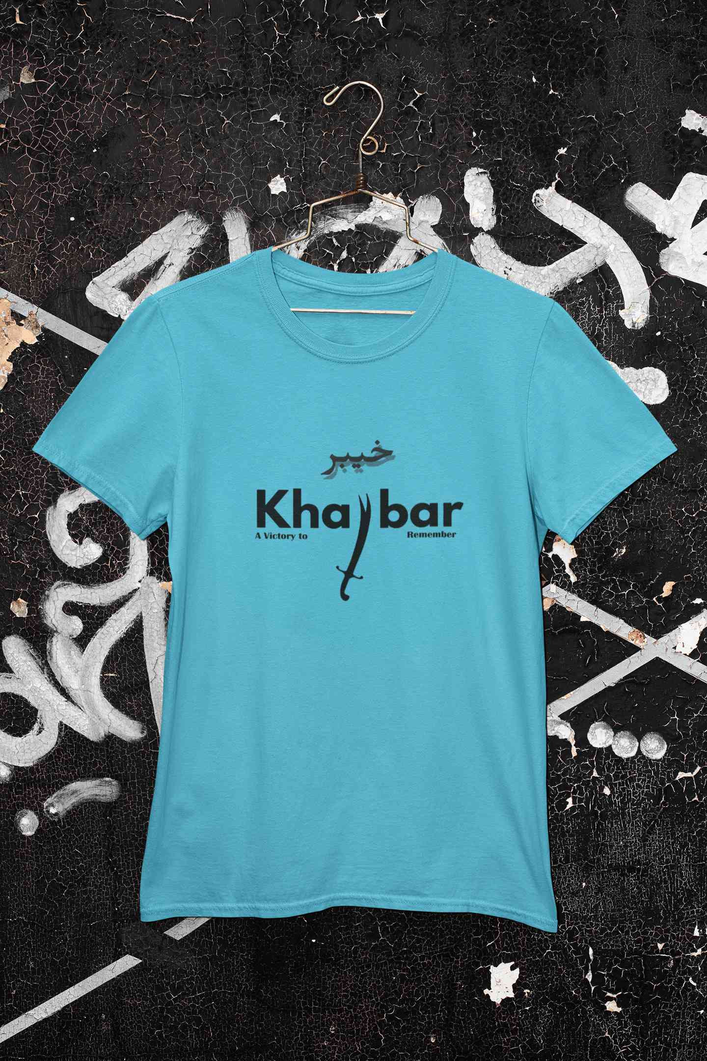 Khaybar Mens Half Sleeves T-shirt- FunkyTeesClub