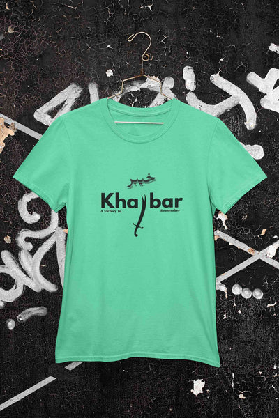 Khaybar Mens Half Sleeves T-shirt- FunkyTeesClub