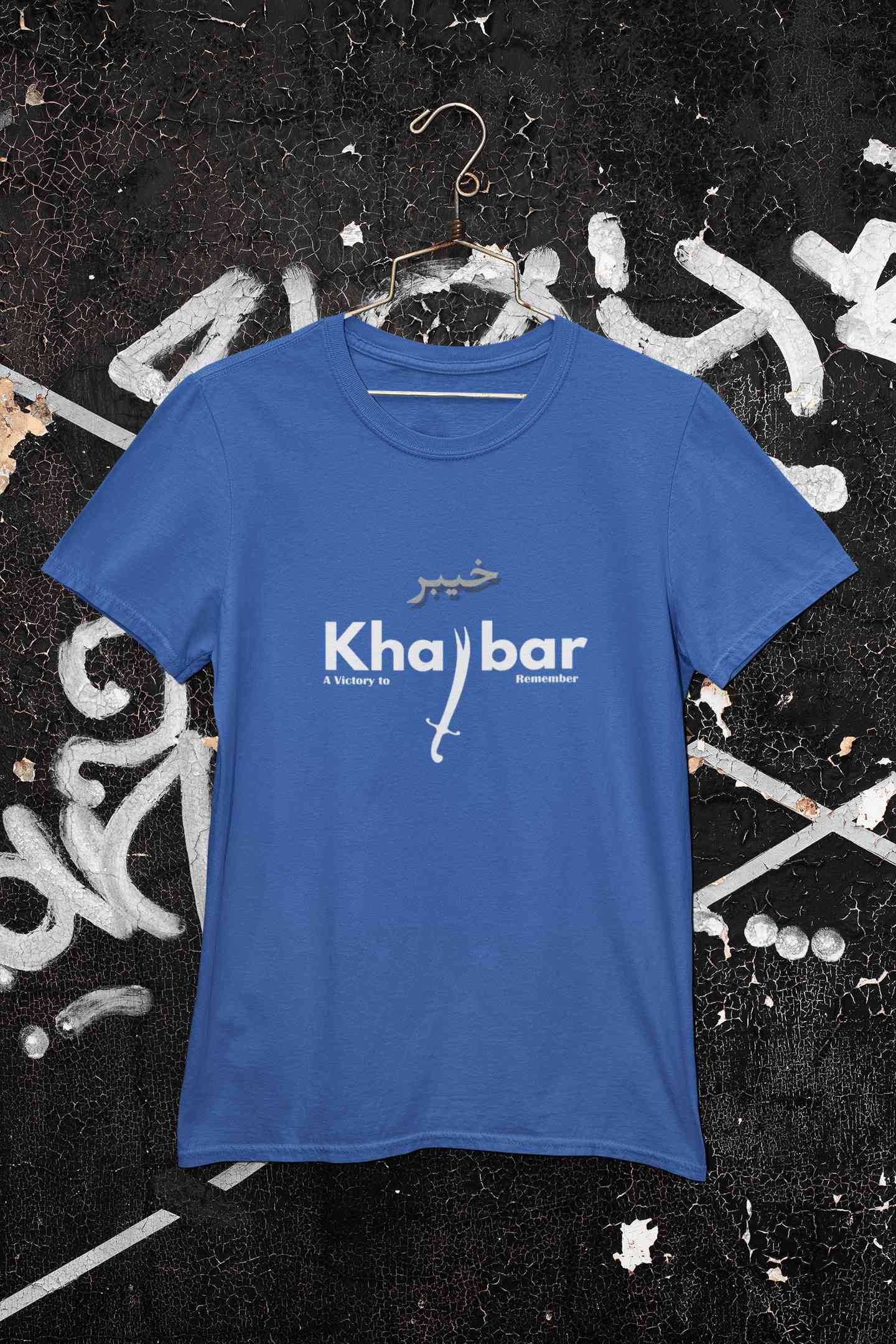 Khaybar Mens Half Sleeves T-shirt- FunkyTeesClub