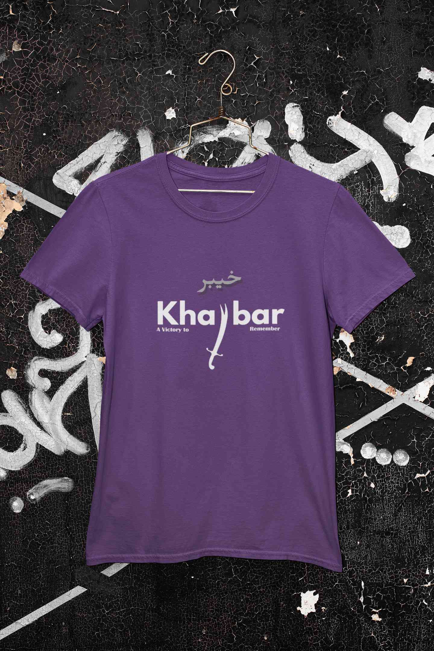 Khaybar Mens Half Sleeves T-shirt- FunkyTeesClub