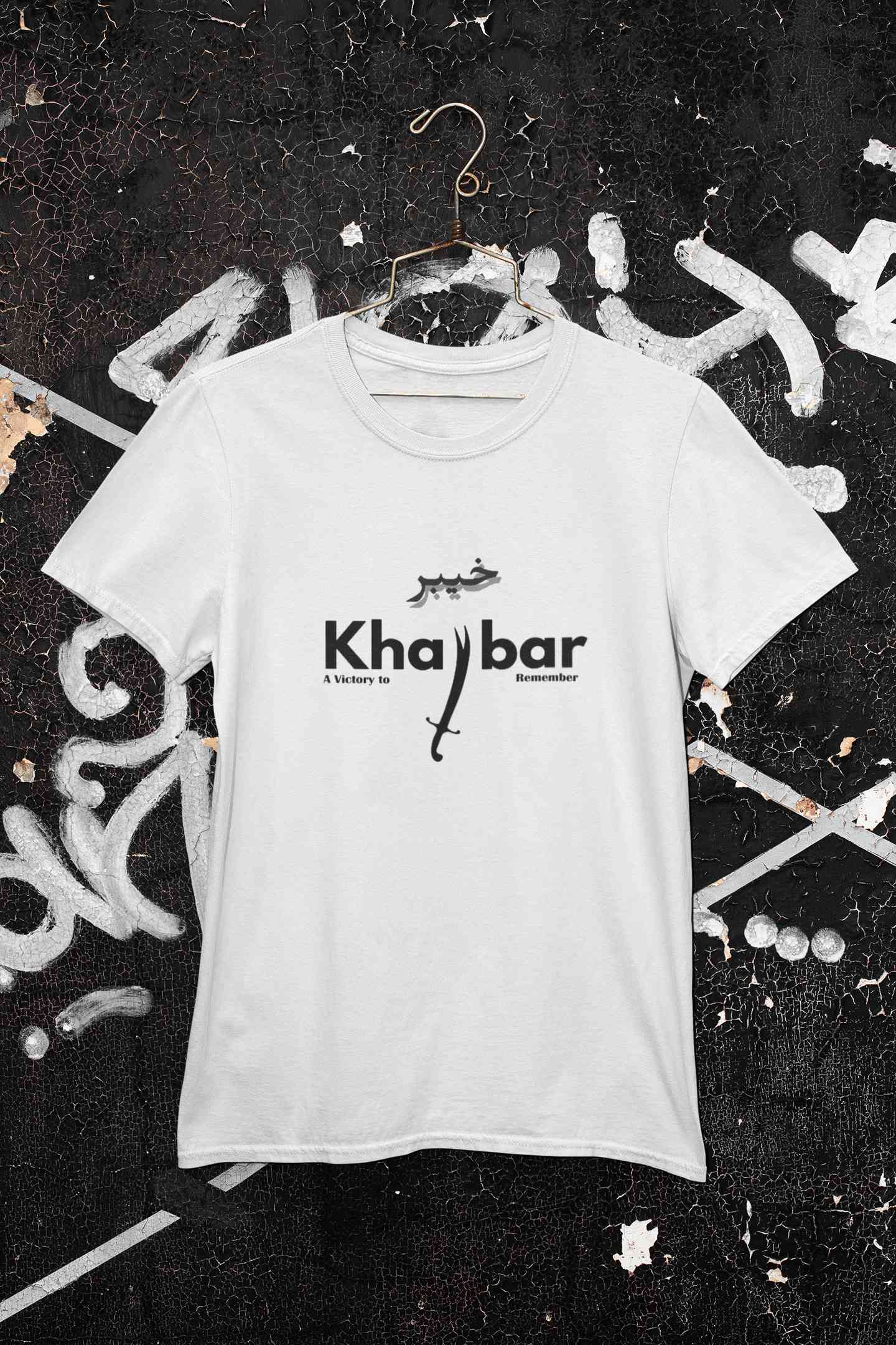 Khaybar Mens Half Sleeves T-shirt- FunkyTeesClub